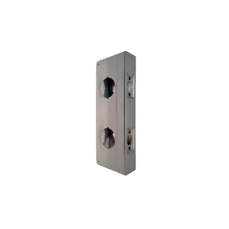 Don-Jo Classic Wrap Around for Double Lock Combination Lockset with Two 2-1/8in Holes 5-1/2in Center CW25810B